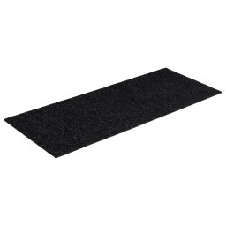 vidaXL Trapmatten Zelfklevend 15 stuks 60x25 cm Zwart Rechthoekig
