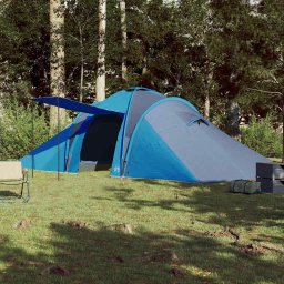 vidaXL Koepeltent 6-persoons waterdicht blauw