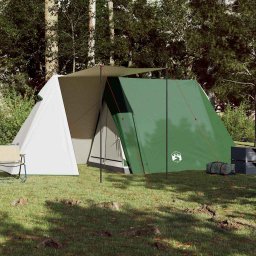 vidaXL Tent 3-persoons waterdicht groen