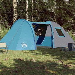 vidaXL Koepeltent 6-persoons waterdicht blauw