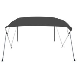 vidaXL Biminitop 4-boogs 243x210x137 cm antracietkleurig
