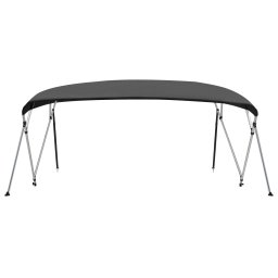 vidaXL Biminitop 4-boogs 243x(230-244)x137 cm antracietkleurig