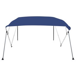 vidaXL Biminitop 4-boogs 243x196x137 cm blauw