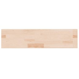 vidaXL Plank 80x20x2,5 cm onbehandeld massief eikenhout