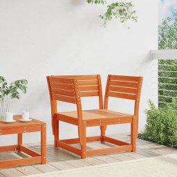vidaXL Tuinstoel massief grenenhout wasbruin