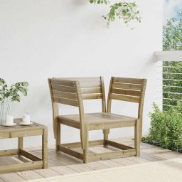 vidaXL Tuinstoel geïmpregneerd hout