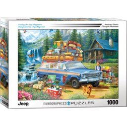 Jeep - Loading the Wagoneer Puzzel (1000 stukjes)