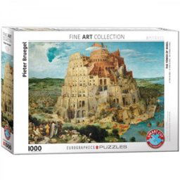 Pieter Bruegel - The Tower of Babel Puzzel (1000 stukjes)