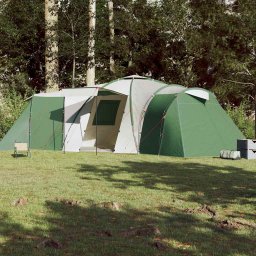 vidaXL Koepeltent 12-persoons waterdicht groen