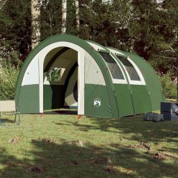 vidaXL Tunneltent 4-persoons waterdicht groen