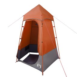 vidaXL Toilettent waterdicht oranje