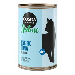 24x140g Pacifische Tonijn Cosma Nature Kattenvoer nat