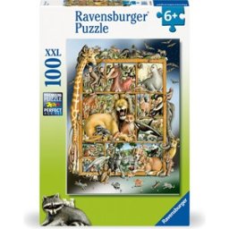 Dieren Collage Puzzel (100 XXL stukjes)