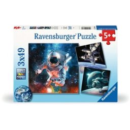 Ruimte Puzzel (3 x 49 stukjes)
