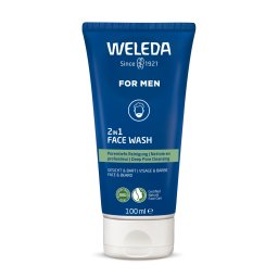 Weleda Men 2-in-1 Facewash Voor Gezicht & Baard