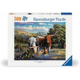 Loving Longhorns Puzzel (500 stukjes)