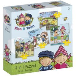 Fien & Teun - 4 In 1 Puzzel