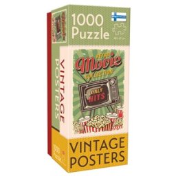 Vintage - Retro Movie Collection Poster Puzzel (1000 stukjes)