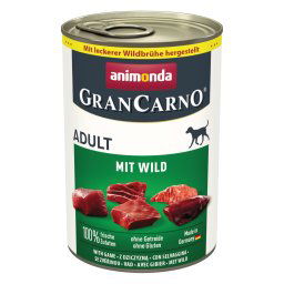 animonda GranCarno Original 12/24 x 400 g - Wild 24x400g