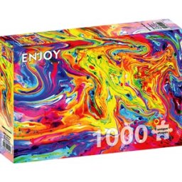 Rainbow Marble Puzzel (1000 stukjes)