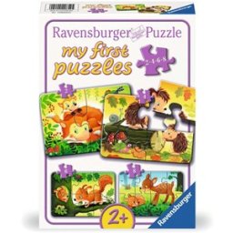 Forest Animals Puzzel (4 in 1)