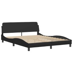 vidaXL Bedframe "Dover" kunstleer zwart 160x200 cm