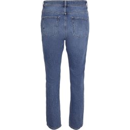 Noisy may Jeans Nmolivia Nw Slim Straight Jeans Mb 27015687 Medium Blue Denim Dames Maat - W27 X L32