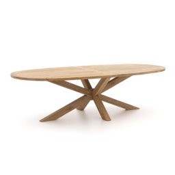 + 15% kassakorting | ROUGH-Y Ellips dining tuintafel 280x130cm - Laagste prijsgarantie!
