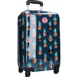Milky Kiss koffer En Route 38 liter polyester blauw