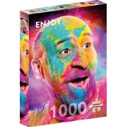 Bald Man Laughing Puzzel (1000 stukjes)