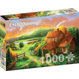 Cottage at Dusk Puzzel (1000 stukjes)