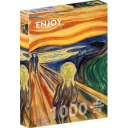 Edvard Munch - The Scream Puzzel (1000 stukjes)