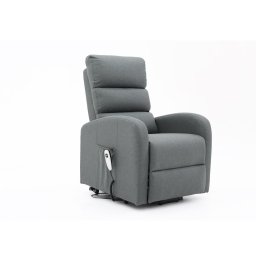 Elektrische fauteuil BUTATO 1 plaats stof donkergrijs