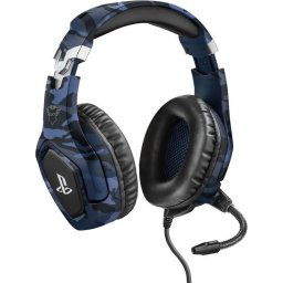 Trust GXT 488-B Forze - Gaming Headset - Official Licensed - Geschikt voor PS4 & PS5 / Camo Blauw