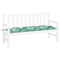 vidaXL Tuinbankkussen 150x50x7 cm oxford stof bladpatroon