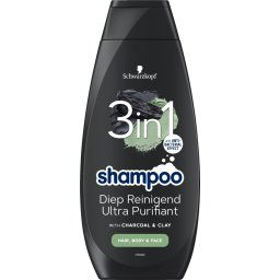 Schwarzkopf 3-in-1 Shampoo Diep Reinigend