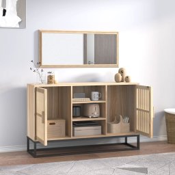 vidaXL Dressoir 105x30x65 cm bewerkt hout