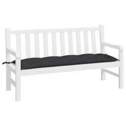 vidaXL Tuinbankkussen 150x50x7 cm oxford stof zwart