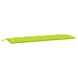 vidaXL Tuinbankkussens 2 st 180x50x7 cm oxford stof heldergroen