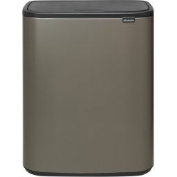 Brabantia Bo Touch Bin 60 Liter Platinum