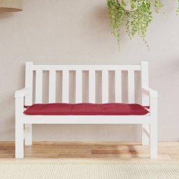 vidaXL Tuinbankkussen 120x50x7 cm oxford stof wijnrood
