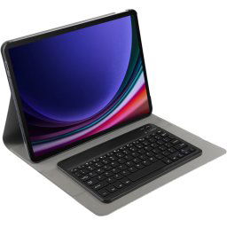 Just in Case Premium Samsung Galaxy Tab S10 Plus / S9 Plus Toetsenbord Hoes QWERTY Zwart