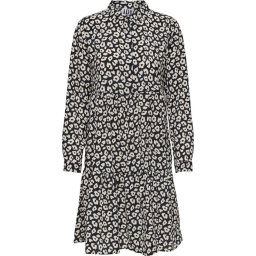 JDY - Maat 36 - JDYPIPER L/S AOP SHIRT DRESS WVN NOOS Dames Jurk