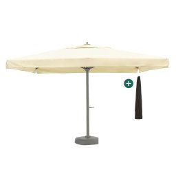 + 15% kassakorting | Shadowline Java parasol 450x450cm - Laagste prijsgarantie!