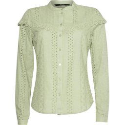 Vero Moda Maat XS VMNORA L/S SHIRT COLOR Vrouwen Blouse