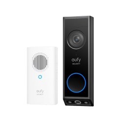 Eufy Video Doorbell E340 + Chime Slimme deurbel Zwart