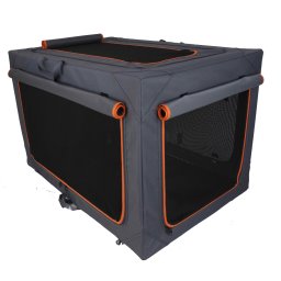 L: L 91 x B 61 x H 58 cm - Opvouwbare Nylonbox Alu Deluxe