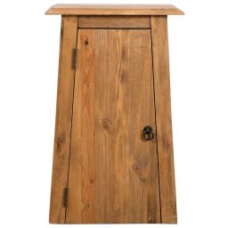 vidaXL Badkamerwandkast 42x23x70 cm gerecycled massief grenenhout