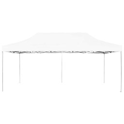 vidaXL Partytent professioneel inklapbaar 6x3 m aluminium wit