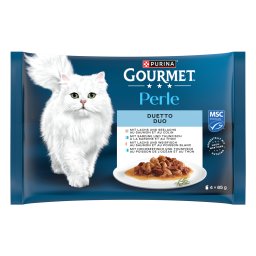 4x85g Duetto di Mare Vis Gourmet Perle Kattenvoer